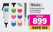Game Wahl 12 piece barber kit limited edition-per set offer