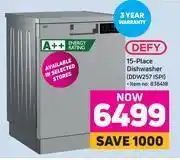 Game Defy 15 place dishwasher ddw 257 ispi offer