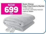 Game Pure pleasure queen sherpa fully fitted electric blanket offer