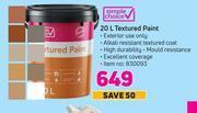 Game Simple choice 20l textured paint offer