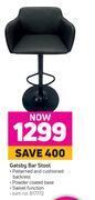 Game Gatsby bar stool offer