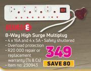 Game Ellies 8 way high surge multiplug offer