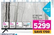 Game Hisense 43 a6h uhd smart tv offer
