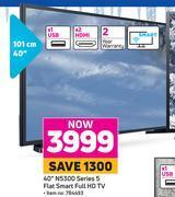 Game Samsung 40 n5300 series 5 flat smart full hd tv offer