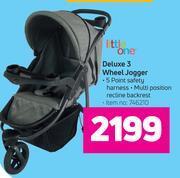 Game Little one deluxe 3 wheel jogger offer