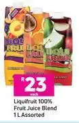 Game Liqui fruit 100% fruit juice blend assorted-1l each offer