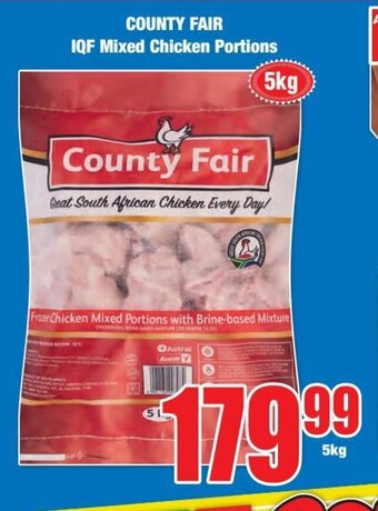 Boxer COUNTY FAIR IQF Mixed Chicken Portions offer
