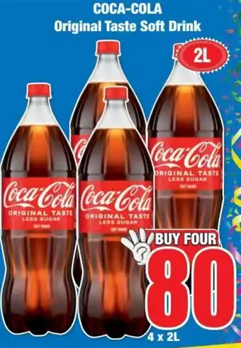 Boxer COCA-COLA Original Taste Soft Drink 2L offer