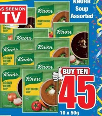 Boxer KNORR Soup Assorted offer