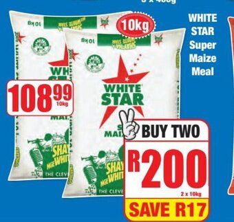 Boxer WHITE STAR Super Maize Meal offer