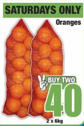 Boxer Oranges offer