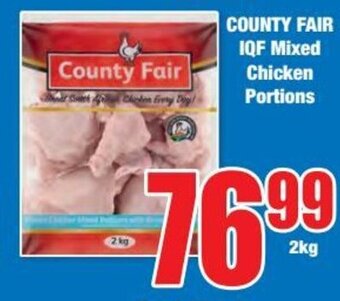 COUNTY FAIR IQF Mixed Chicken Portions