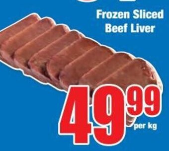 Boxer Frozen Sliced Beef Liver offer