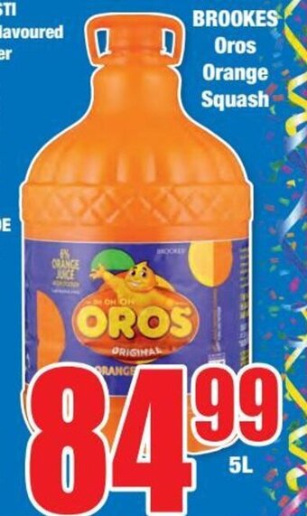 Boxer BROOKES Oros Orange Squash offer