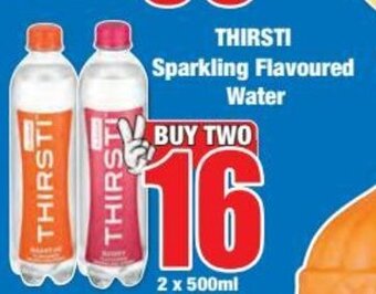 Boxer THIRSTI Sparkling Flavoured Water offer