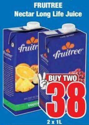 Boxer FRUITREE Nectar Long Life Juice offer