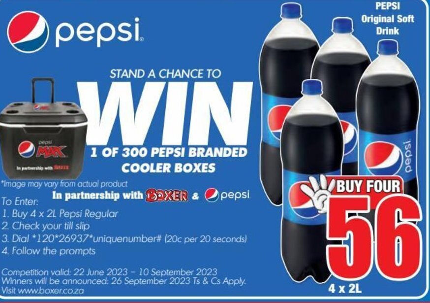 PEPSI Original Soft Drink offer at Boxer