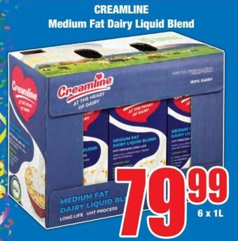 Boxer CREAMLINE Medium Fat Dairy Liquid Blend offer