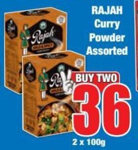 Boxer RAJAH Curry Powder Assorted offer