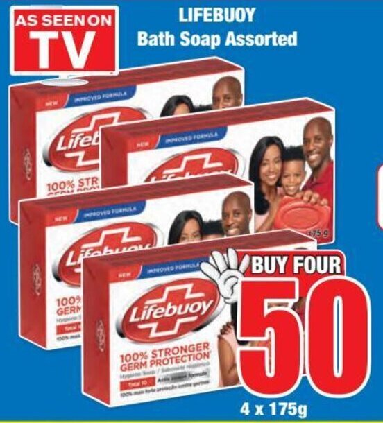 LIFEBUOY Bath Soap Assorted offer at Boxer