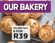 Food Lover's Market Mini milk tarts-for 6 offer