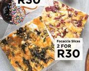 Food Lover's Market Focaccia slices-for 2 offer