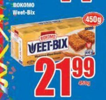 Boxer Bokomo Weet-Bix 450g offer