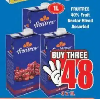 Boxer Fruitree 40% Fruit Nectar Blend Assorted 3x1L offer