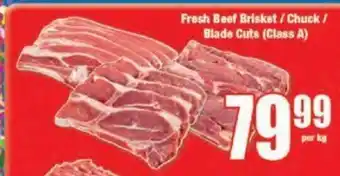 Boxer Fresh Beef Brisket / Chunk / Blade Cuts (Class A) per kg offer