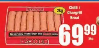 Boxer Chilli / Chargrill Braai 2kg offer