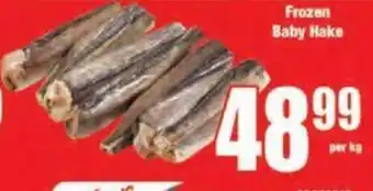 Boxer Frozen Baby Hake per kg offer