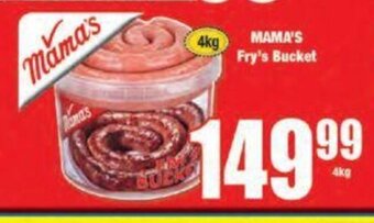 Boxer Mama's Fry's Bucket 4kg offer