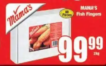 Boxer Mama's Fish Fingers 2kg offer
