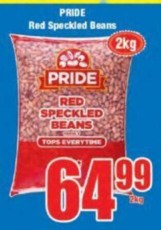 Pride Red Speckled Beans 2kg