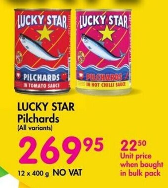 Makro LUCKY STAR Pilchards (All variants) offer