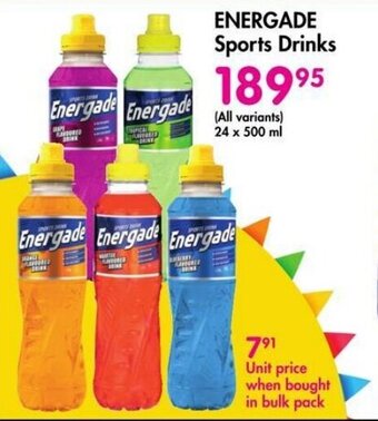 Makro ENERGADE Sports Drinks offer