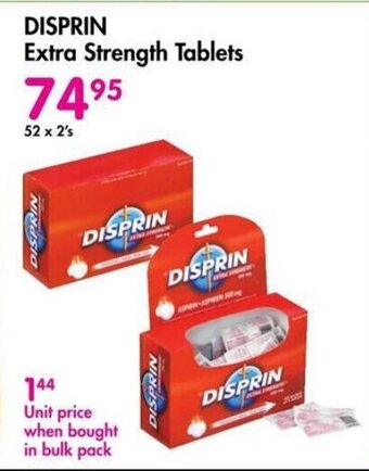 Makro DISPRIN Extra Strength Tablets offer