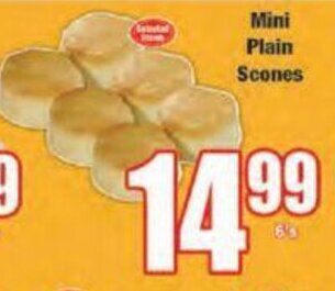 Boxer Mini Plain Scones 6's offer