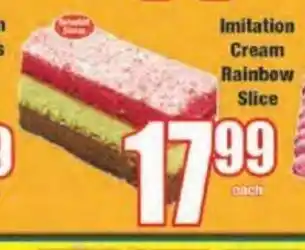 Boxer Imitation Cream Rainbow Slice offer
