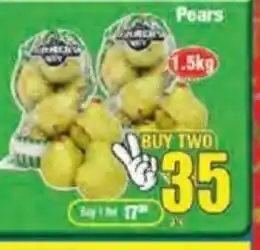 Boxer Pears 1.5kg offer