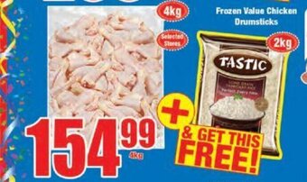 Boxer Frozen Value Chicken Drumsticks 4kg offer