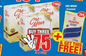 Boxer Cre-Mear Creamer 3x750g offer