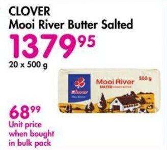 Makro CLOVER Mooi River Butter Salted offer