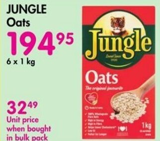 Makro JUNGLE Oats offer
