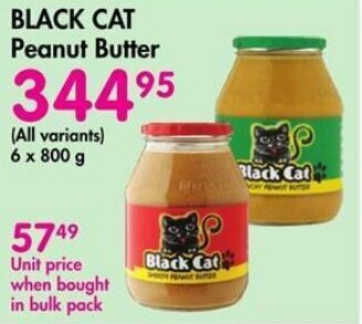Makro BLACK CAT Peanut Butter offer