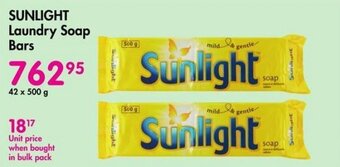 Makro SUNLIGHT Laundry Soap Bars offer