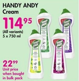 Makro HANDY ANDY Cream offer