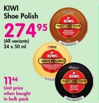Makro KIWI Shoe Polish offer