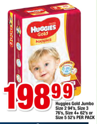 Huggies gold best sale 4 price