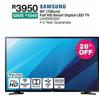 House & Home Smart tv samsung 40'' offer